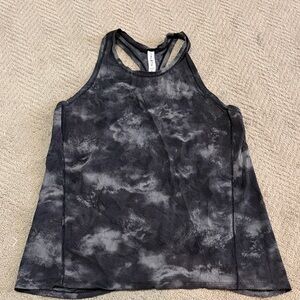Athleta Black and Gray Tank Top
